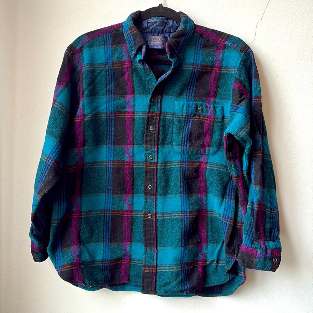 Pendleton vintage wool plaid shirt